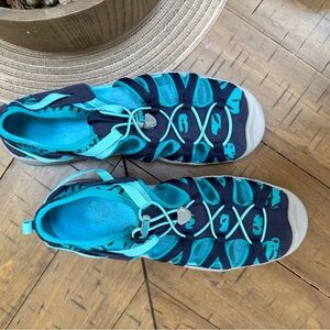Keen Turquoise and Navy Water Shoes
